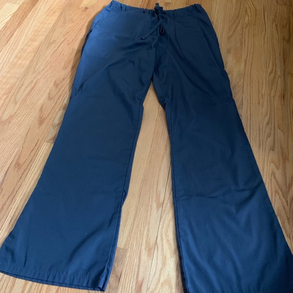 Cherokee Pants - Womens Dark gray Cherokee scrub bottoms